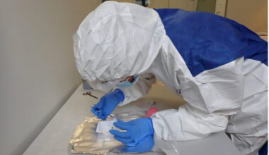 Eland protein found in 60,000-year-old ochre layer offers clues to early human practices in South Africa