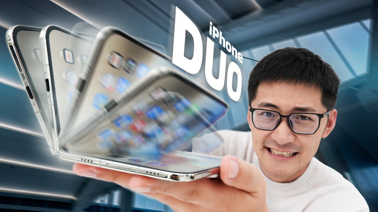 iPhone Duo Review: 10,000 Folds Later... - YouTube