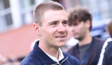 Remco Evenepoel has had a interesting off season, visiting the US and also attending the Serie A match between Como 1907 and AS Roma in October 11, 2026. (Photo: Mairo Cinquetti/NurPhoto via Getty Images)