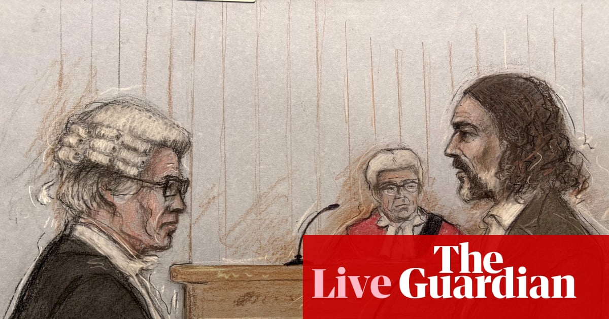 Russell Brand says he couldn’t find anyone to give evidence on his behalf in rape and sexual assault trial – latest updates | UK news
