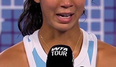Leylah Fernandez talks about her win and how she closed it out against Sakatsume.#torayppo - YouTube