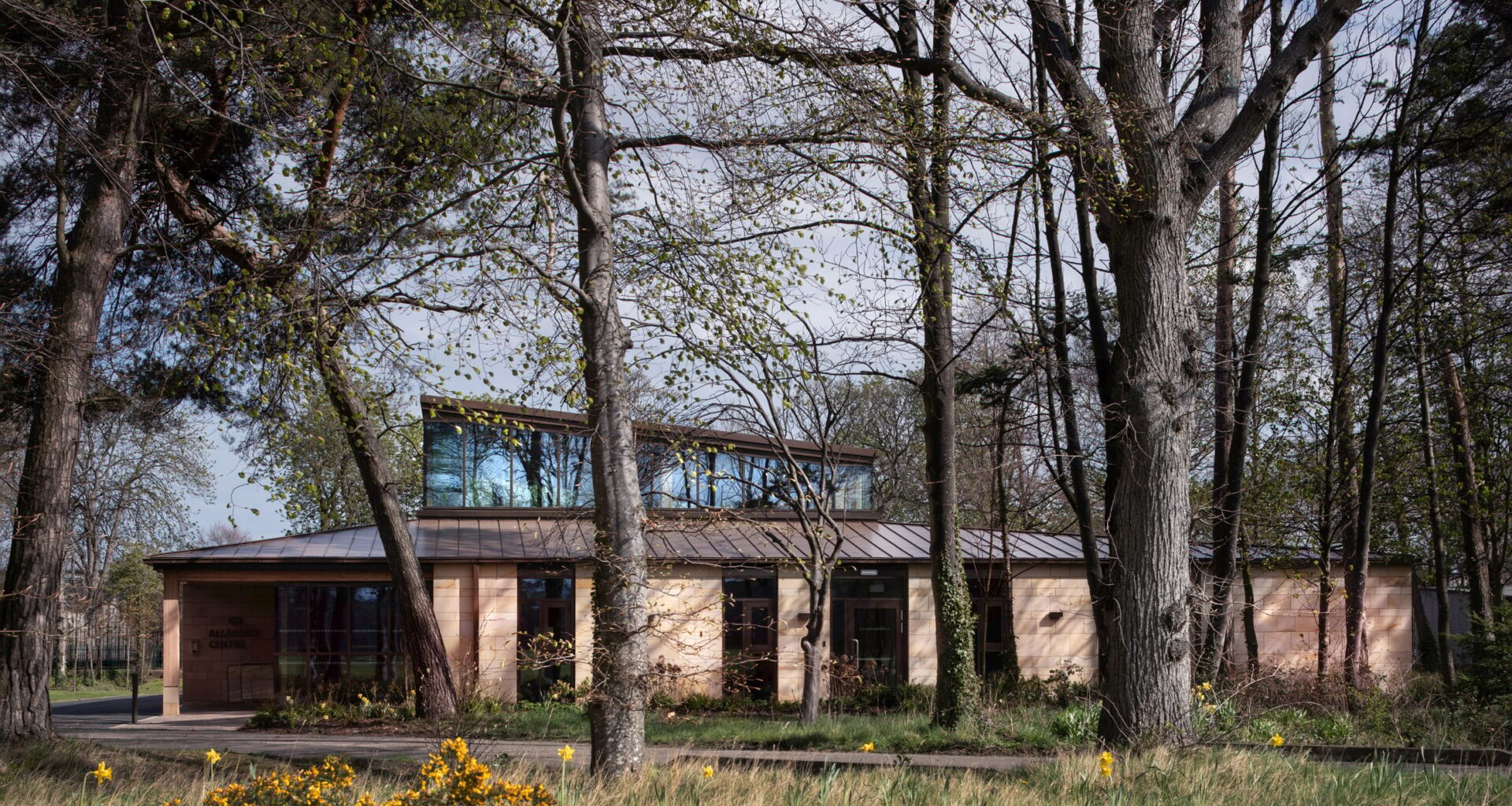 PagePark uses stone and timber for wellbeing hub in Edinburgh