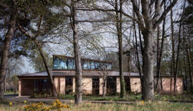 PagePark uses stone and timber for wellbeing hub in Edinburgh