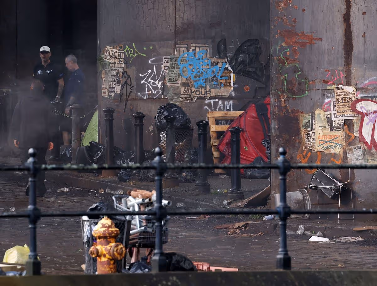 A number of locations, including Castlefield, have become unrecognisable thanks to their Gotham recreations