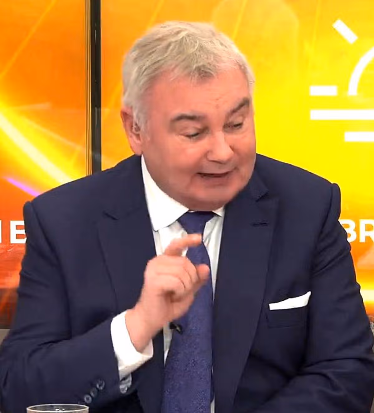 Eamonn Holmes is recovering in hospital after suffering a stroke