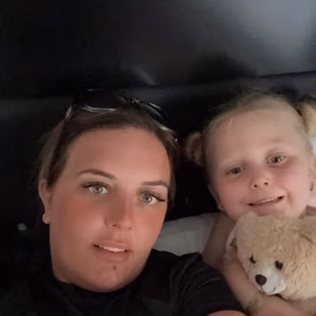 Kirsty with her youngest daughter, Taite.
