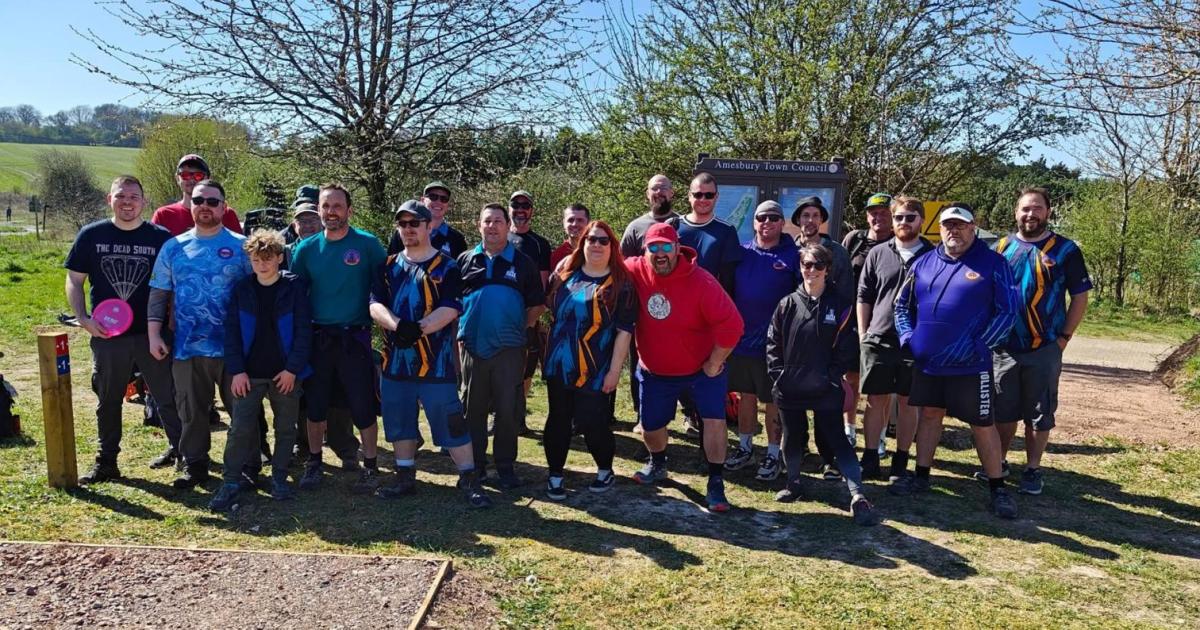 Amesbury among England's busiest disc golf courses