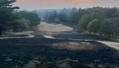 Stourbridge golf club plan to build new fence following fire damage