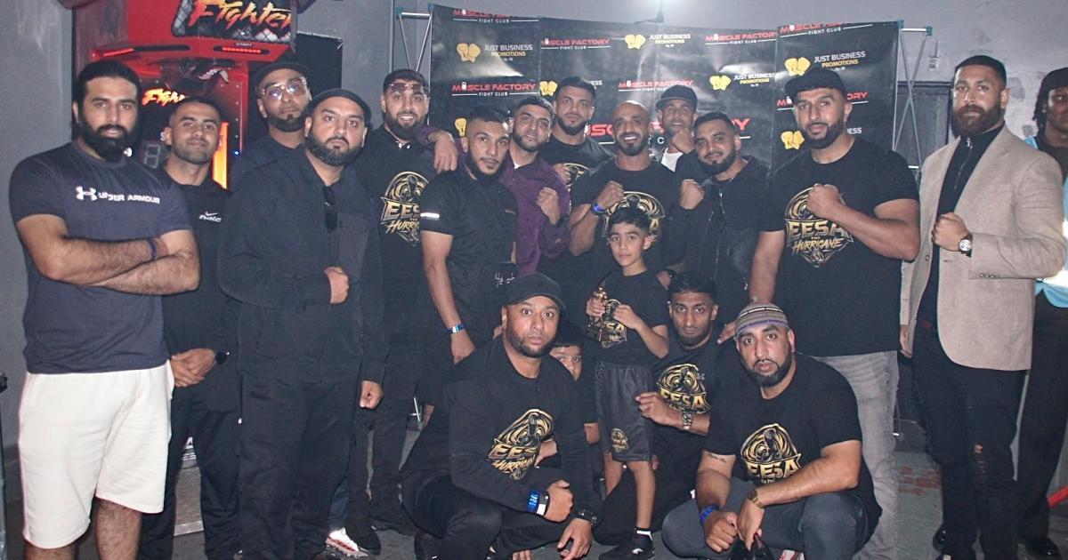 Blackburn's Eesa ‘The Hurricane’ wins first boxing bout