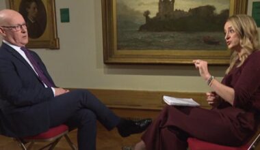 John Swinney clashes with Laura Kuenssberg over pension row