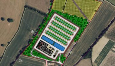 Bucks planning: Battery storage, mast backup power and nine flats