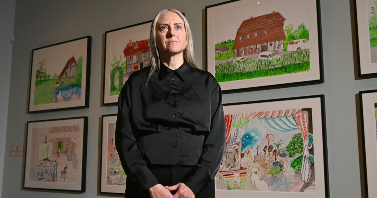 Refreshed Hockney gallery in Cartwright Hall reopens