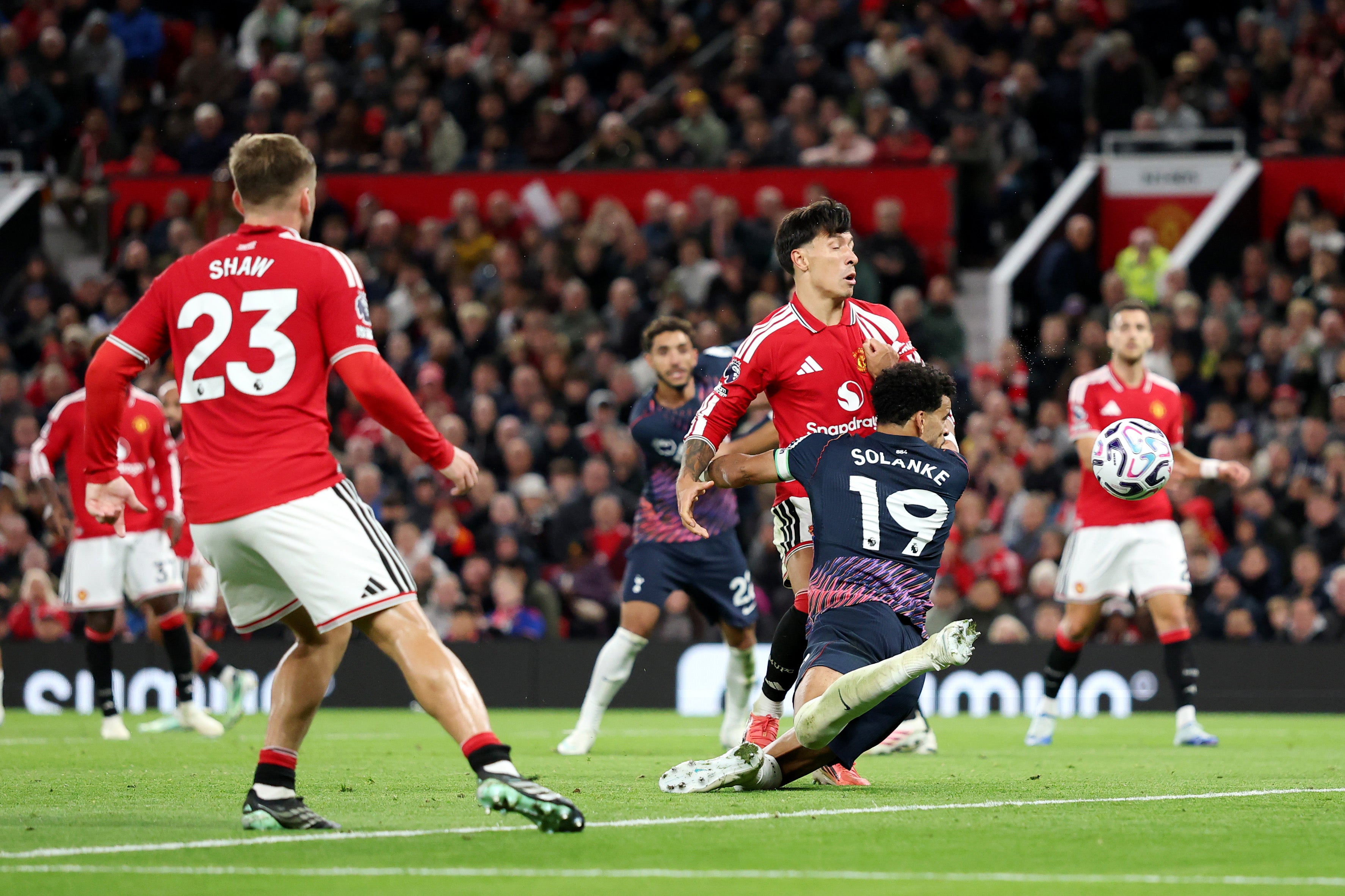 Dominic Solanke headed in a late equaliser for Spurs