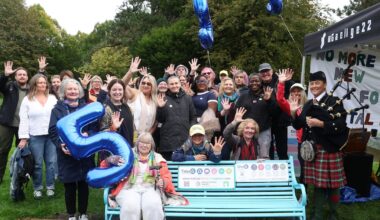 New bench unveiled in west Belfast as part of mental health campaign – The Irish News