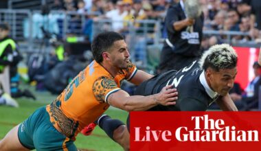 Australia 21-43 New Zealand: Bledisloe Cup rugby union international – as it happened | Bledisloe Cup