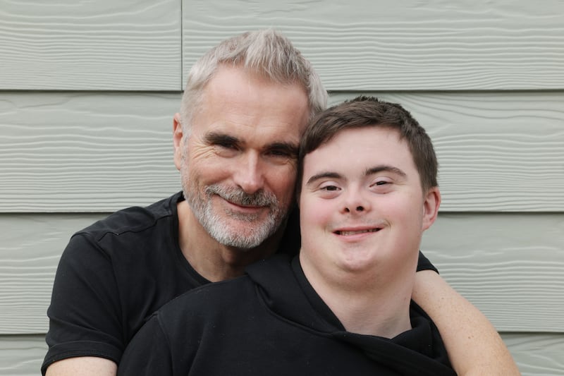 Joseph and Christopher Birchall. Photograph: Alan Betson
