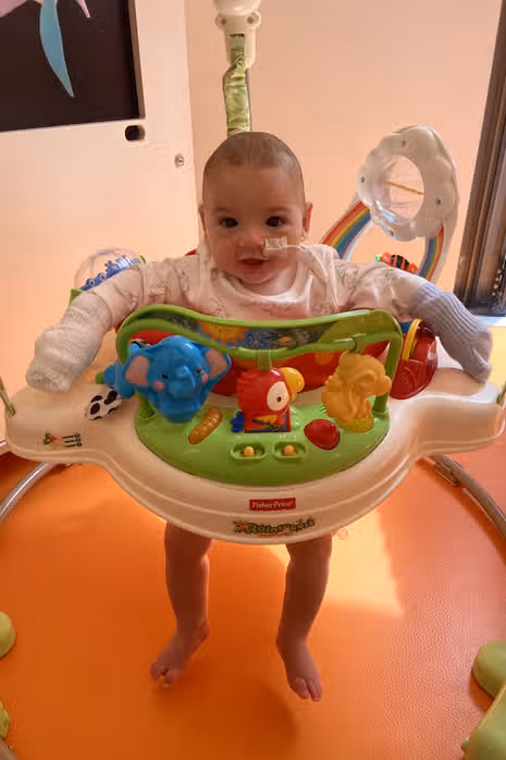 Vinnie Murtha Grant in his bouncer