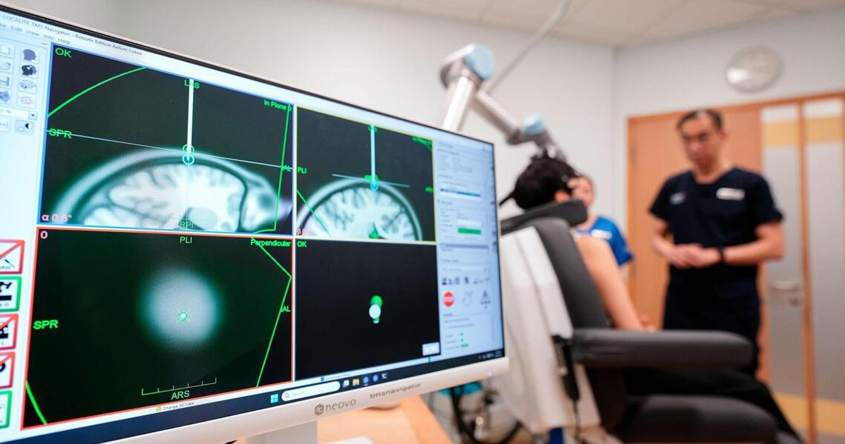 Personalised brain stimulation for depression in Singapore