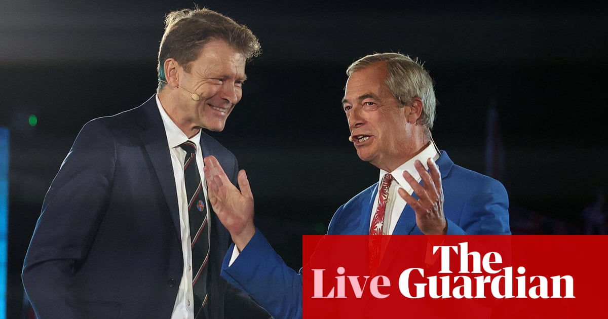 Farage hints Reform’s internal inquiry could clear two aides suspended after C4 investigation – UK politics live | Politics