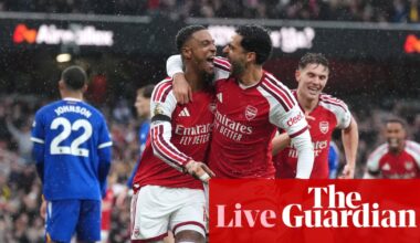 Arsenal v Everton, Coventry v Fulham, EFL, and more – football clockwatch live | Premier League