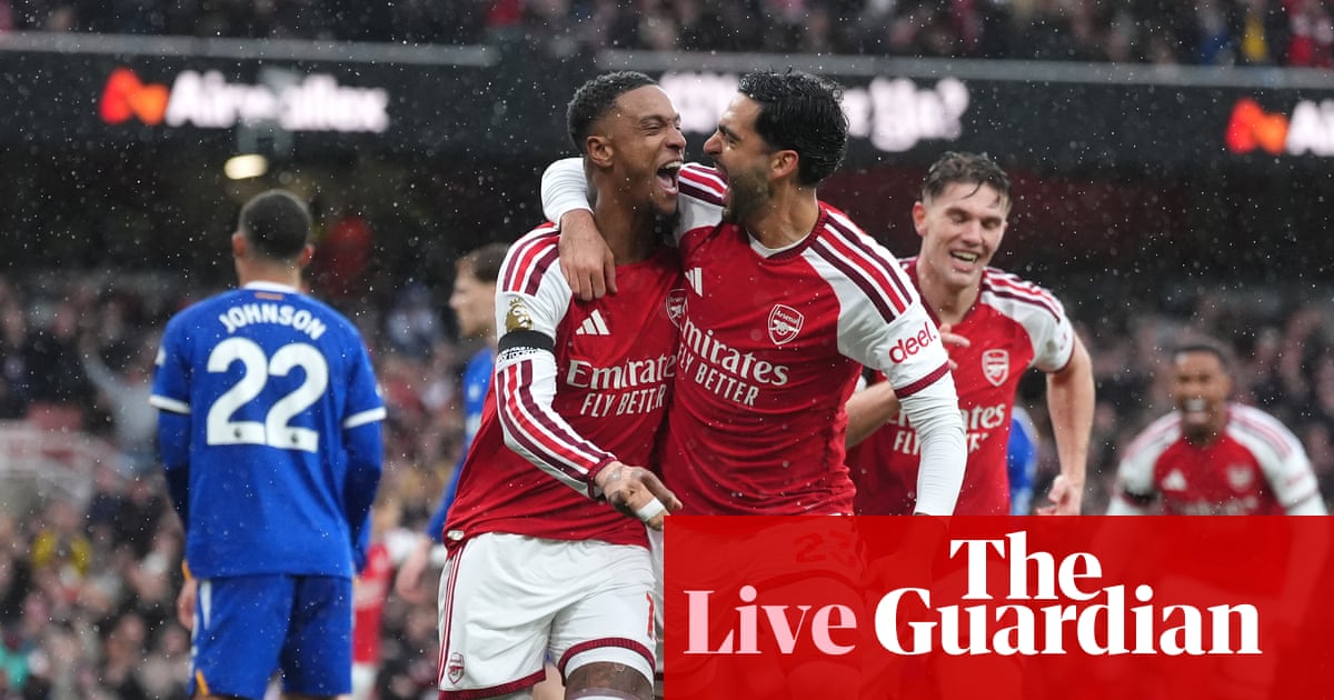 Arsenal v Everton, Coventry v Fulham, EFL, and more – football clockwatch live | Premier League