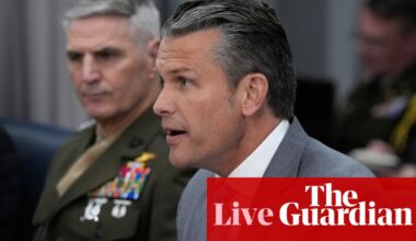 No 10: Hegseth ‘wrong’ to say most non-US Nato soldiers didn’t fight in Afghanistan – UK politics live | Politics