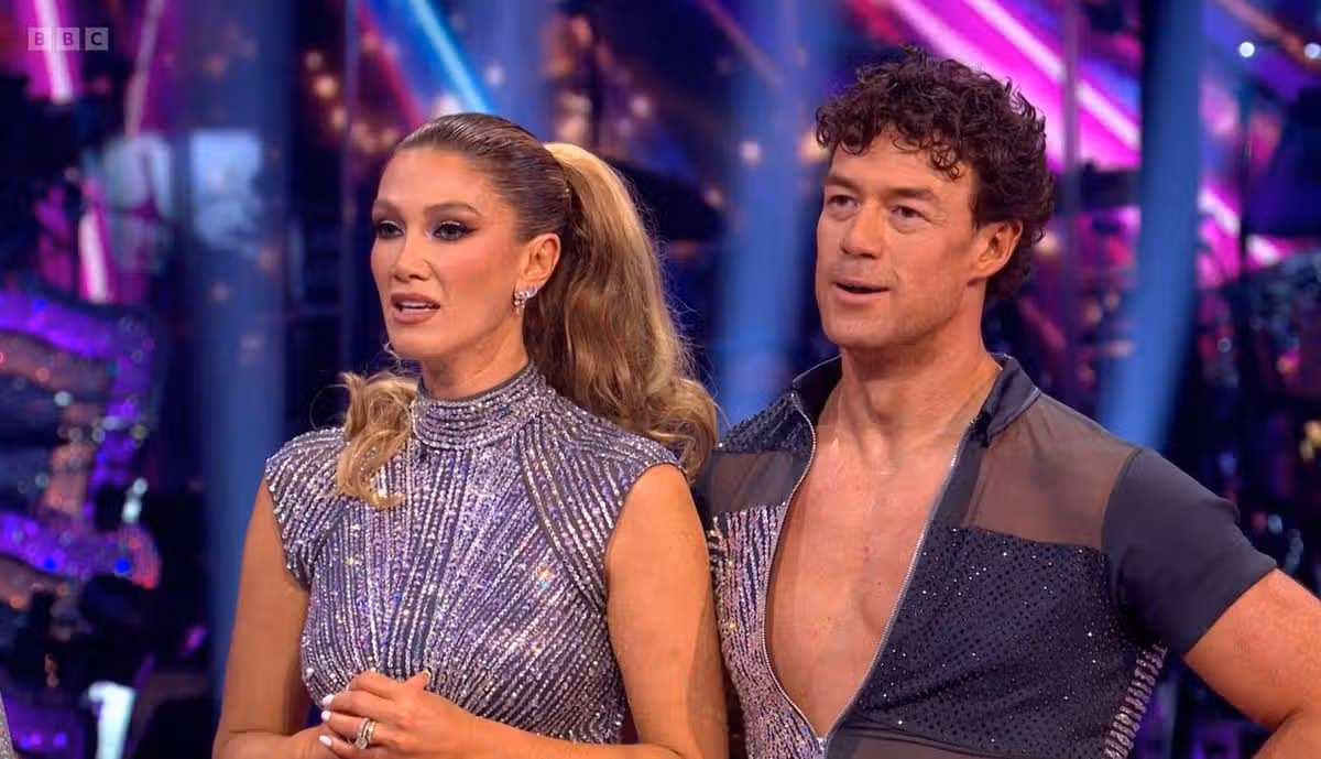 Strictly Come Dancing stars Delta Goodrem and Kai Widdrington