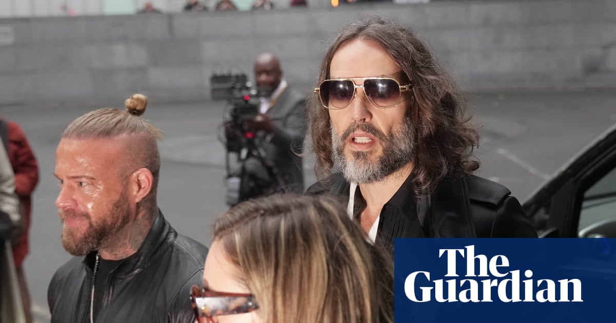 Russell Brand told woman to ‘clear up the mess you’ve made’ after alleged rape, court hears | UK news