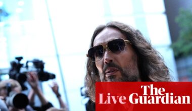 Prosecution outlines charges against Russell Brand as trial for rape and sexual assault begins – live updates | UK news