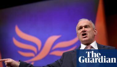 Ed Davey faces growing revolt against leadership as senior Lib Dem MP quits | Ed Davey