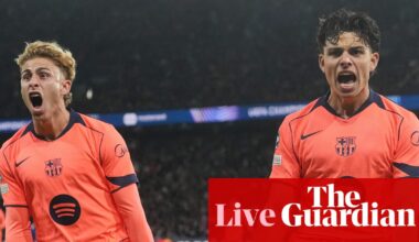 PSG v Barcelona, Manchester City v AEK Athens, and more: Champions League – live | Champions League