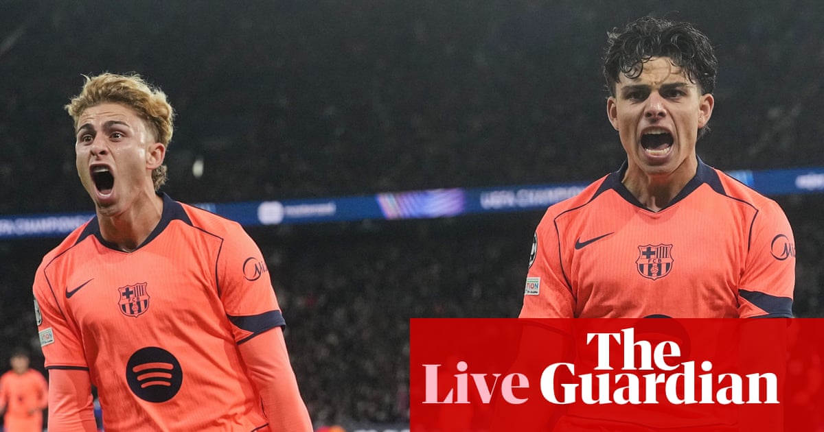 PSG v Barcelona, Manchester City v AEK Athens, and more: Champions League – live | Champions League
