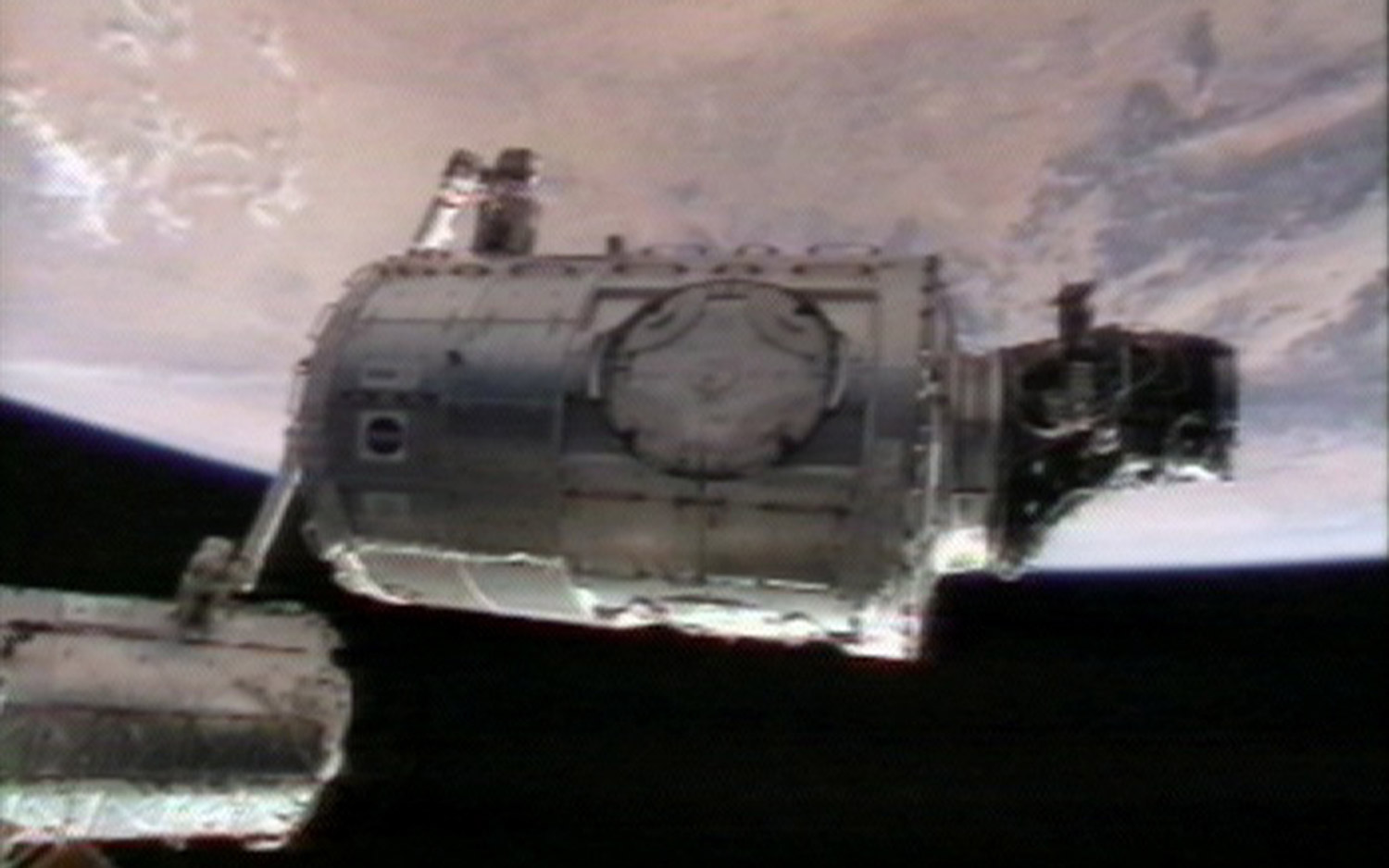 The U.S. Harmony node flew to space aboard space shuttle Discovery during mission STS-120, in October 2007. NASA describes Harmony as a utility hub, as it circulates air, water, electrical power and similar systems to other space station modules. It supports the U.S. Destiny laboratory, the European Space Agency Columbus Laboratory and the Japanese Kibo laboratory.