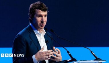 Jack Clark, a co-founder and Head of Public Benefit of Anthropic, speaks at the 'Per Jacobsson Foundation Lecture' during the 2026 IMFWorld Bank Group Annual Meetings.