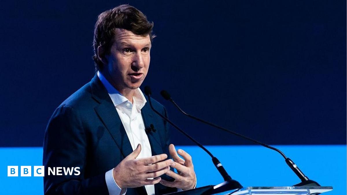 Jack Clark, a co-founder and Head of Public Benefit of Anthropic, speaks at the 'Per Jacobsson Foundation Lecture' during the 2026 IMFWorld Bank Group Annual Meetings.