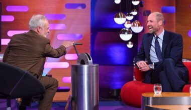 Prince William makes surprise The Graham Norton Show appearance