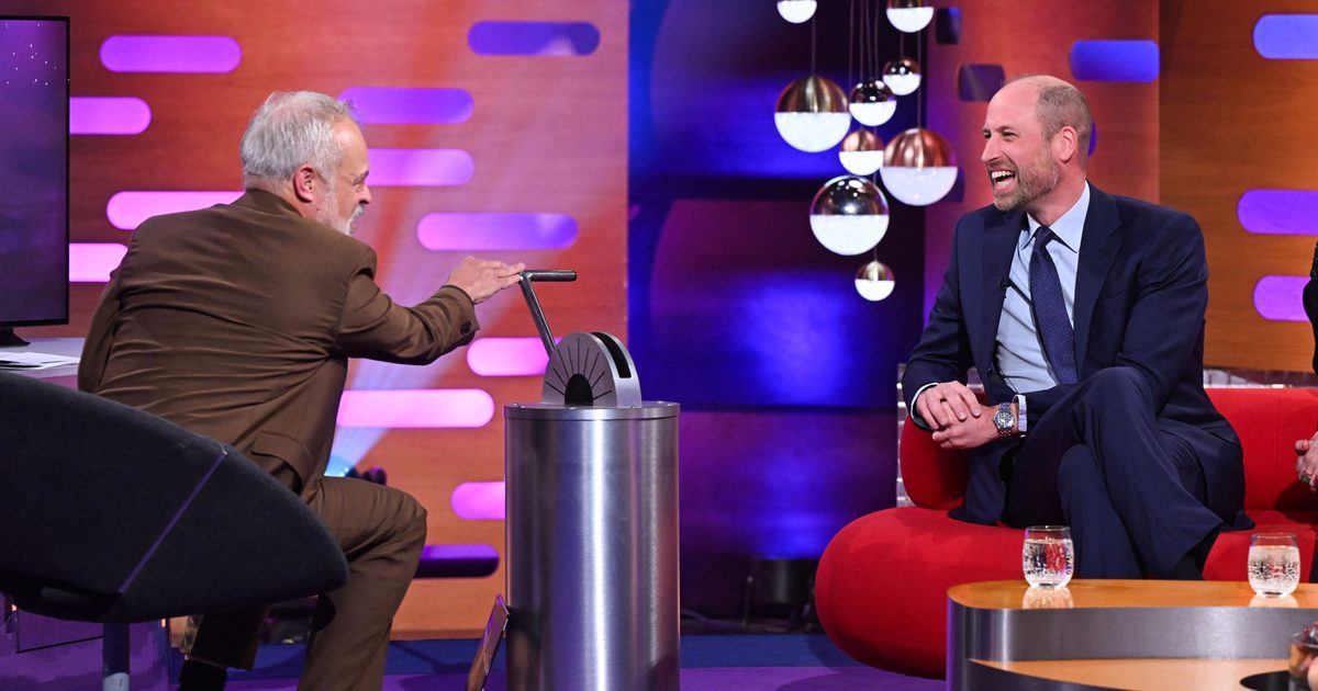 Prince William makes surprise The Graham Norton Show appearance
