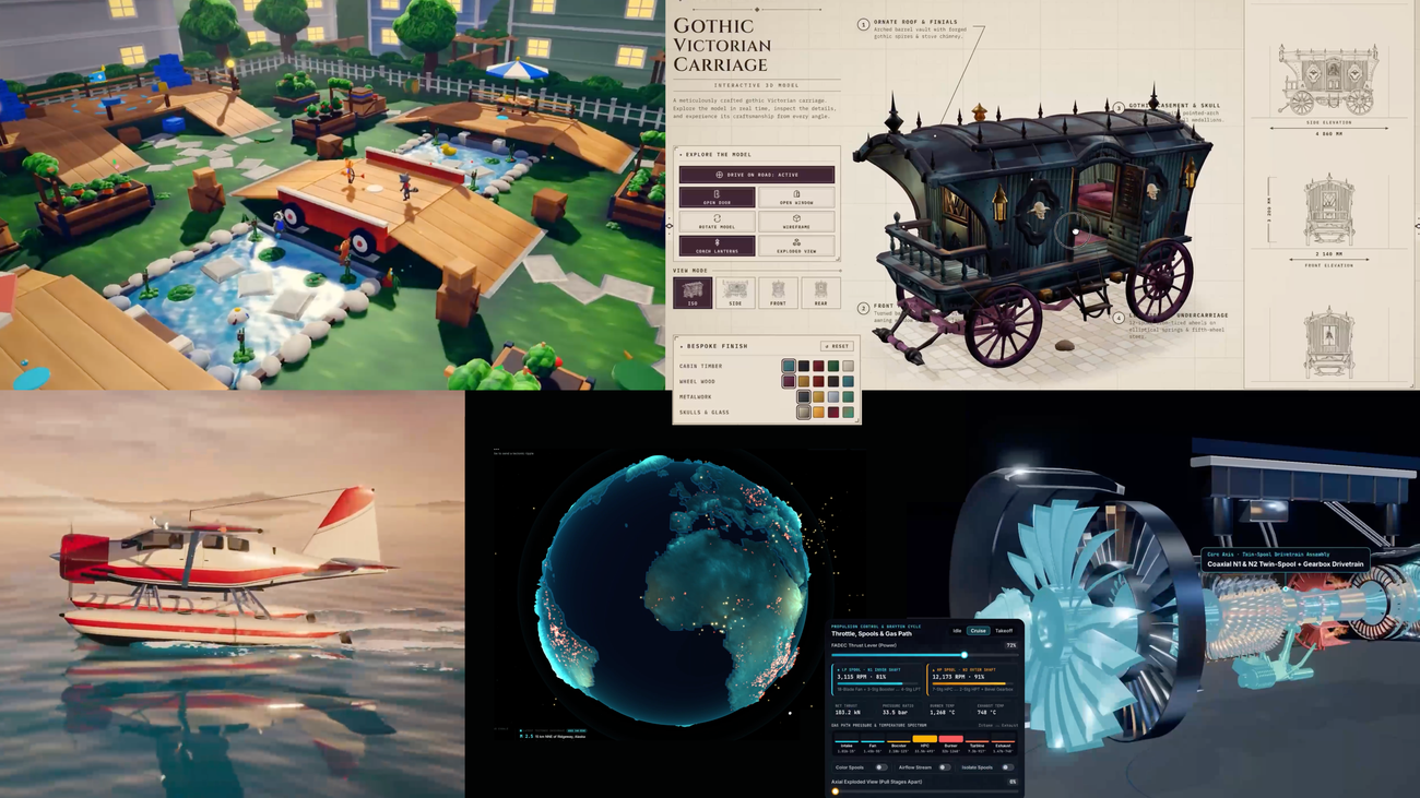 5 creative projects built with Gemini 4 Argon