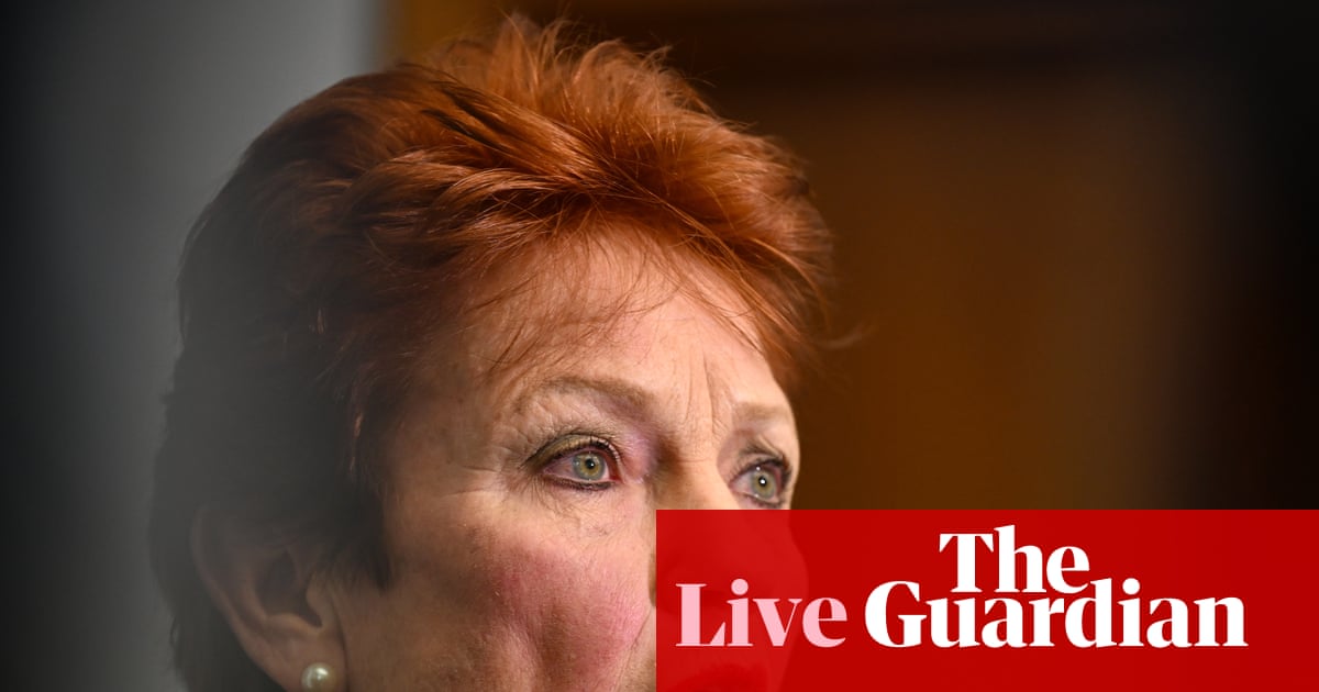 Australian politics live: ABC calls for One Nation to ‘immediately remove’ Bluey cartoon; RBA says no recession on way | Australia news