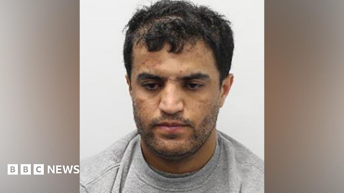 A custody photo of Dawood Safi