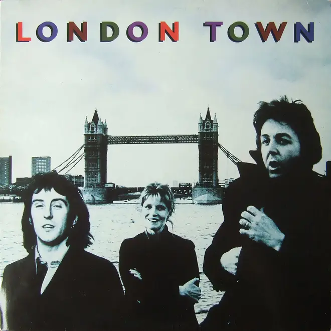 Wings - London Town album cover artwork
