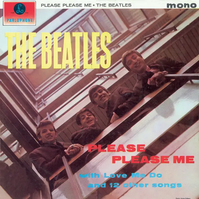 The Beatles' Please Please Me album cover