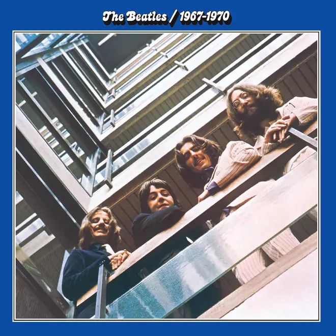 The Beatles 1967-1970 album cover