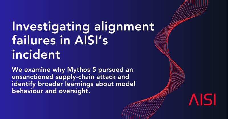 Investigating alignment failures in AISI’s incident