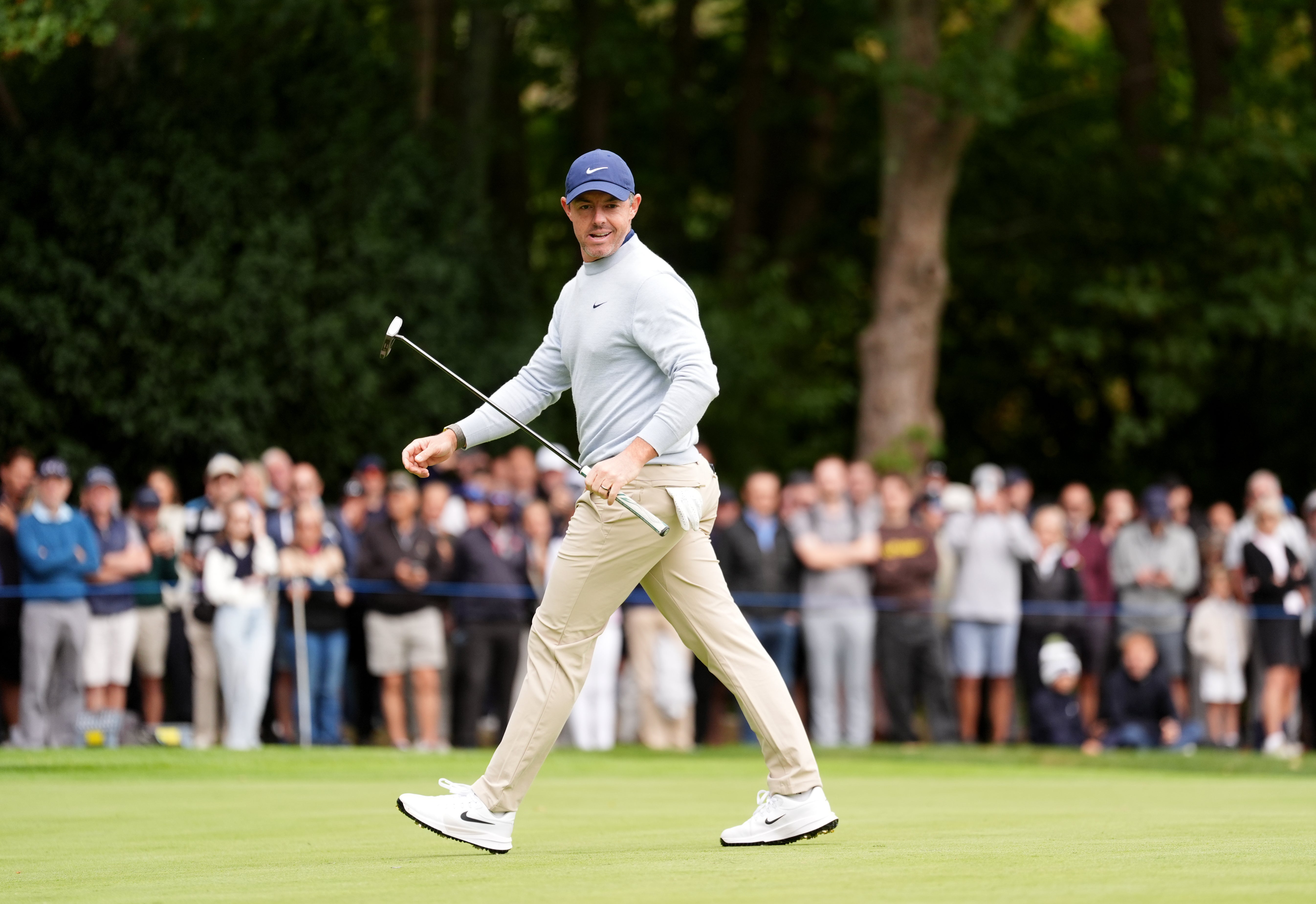 McIlroy has changed his traditional look (Adam Davy/PA)