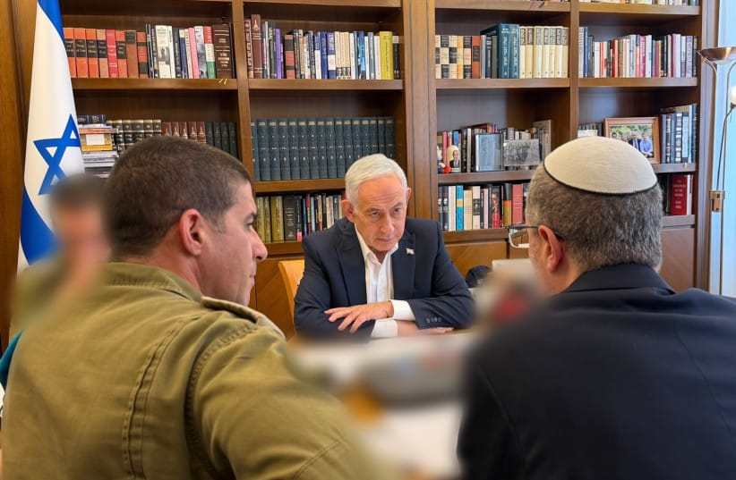 Prime Minister Benjamin Netanyahu conducts a situational assessment with top security officials following the suspected attempting hijacking of a flydubai plane with over 100 Israeli passengers on September 30, 2026.