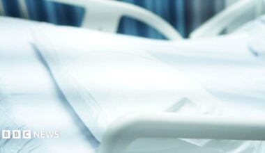 A stock image of a hospital bed.