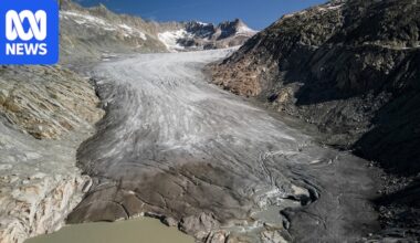 Switzerland's 'wake-up call' as glaciers melt in record-breaking summer