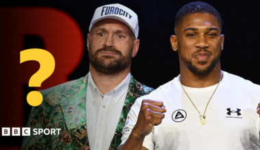 Anthony Joshua and Tyson Fury