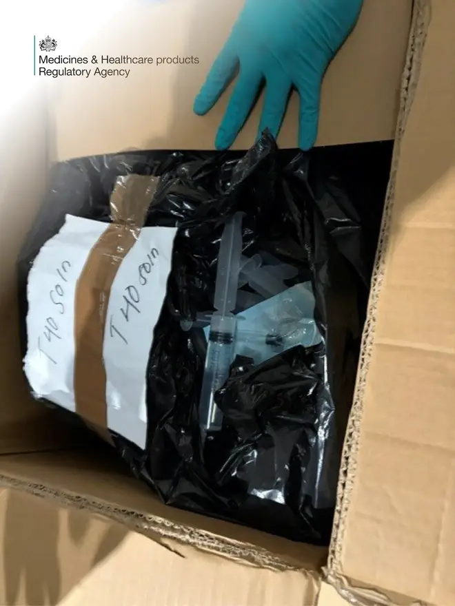 "Our officers seized around £2 million worth of fake weight-loss medicines from a filthy warehouse on an industrial estate"